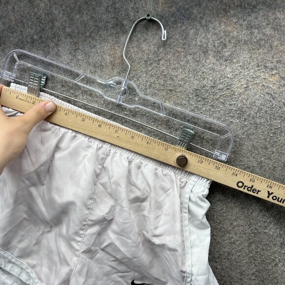 Nike Shorts Womens Small White Dri-FIT Running Athletic Lined Lightweight - Picture 3 of 9